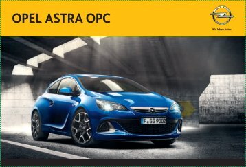 Prospekt Opel Astra OPC