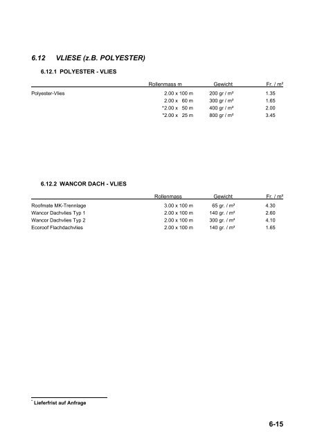 PRODUCTS HIGH PERFORMANCE - Tilag AG