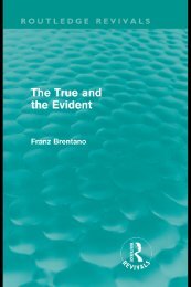 Franz Brentano_The True and the Evident.pdf