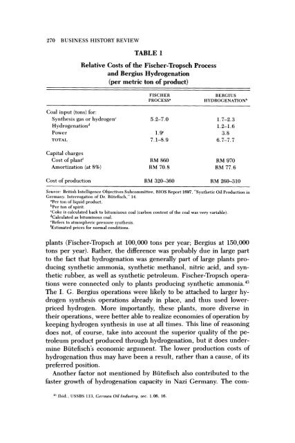 The Oil Industry in Nazi Germany, 1936-1945