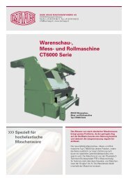 Warenschau-, Mess- und Rollmaschine CT6000 Serie
