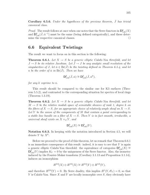 derived categories of twisted sheaves on calabi-yau manifolds