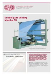 Doubling and Winding Machine DR
