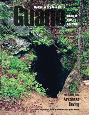 Arkansas Caving - Kansas City Area Grotto