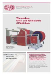 Warenschau-, Mess- und Rollmaschine CT5000 Serie