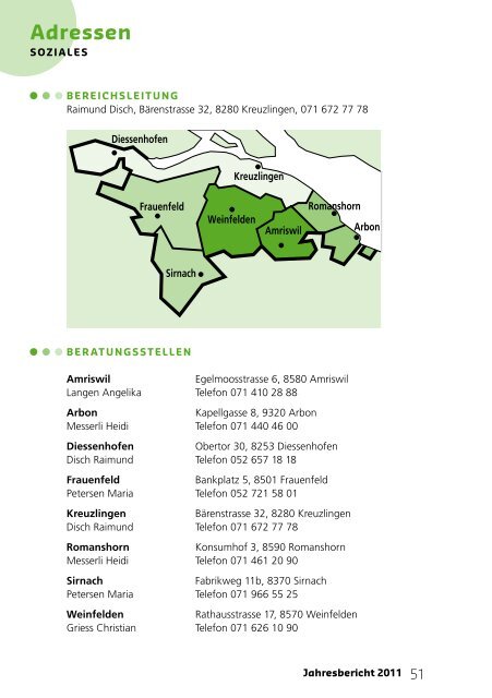 Jahresberichte - Pro Senectute Thurgau - bei Pro Senectute Schweiz