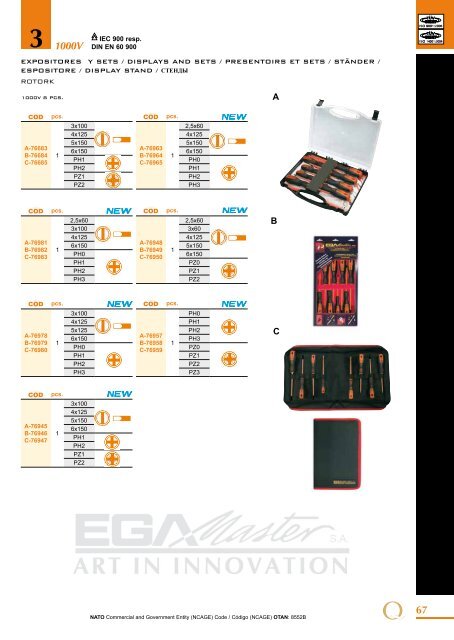 3 1000V - Ega Master