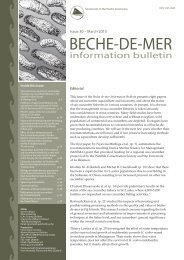 SPC Beche-de-mer Information Bulletin #30 - March 2010