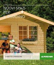 NUOVI SPAZI PER IL GIARDINO - Pircher