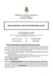 realizzazione casette distribuzione acqua - Comune di Priolo Gargallo