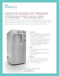 STERRAD ® 100S System Data Sheet - Advanced Sterilization ...