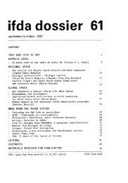 ifda dossier 61 - Dag Hammarskjöld Foundation