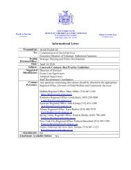 Nys Ocfs Organizational Chart