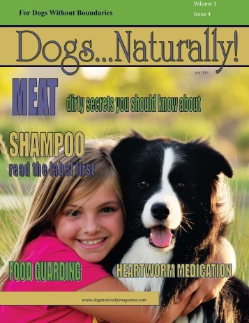 July/August 2010 - Dogs Naturally Magazine