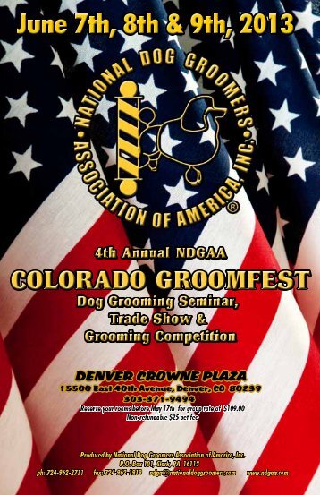 GroomFest Catalog (pdf) - National Dog Groomers Association of ...