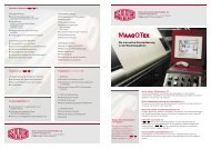 MaagQTex deutsch - Gebr. MAAG Maschinenfabrik AG