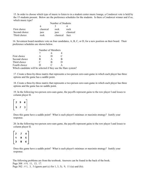 Free-Response - Penn Math