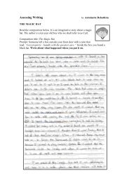 Assessing Children's Writings