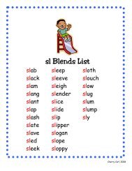 Sl Blends Set - Carl's Corner