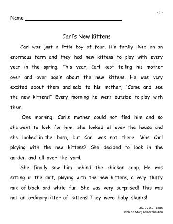 Carl's New Kittens - Carl's Corner