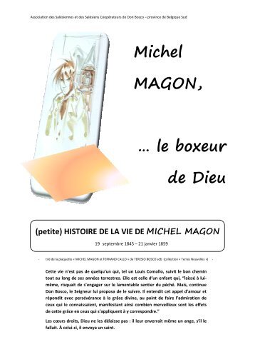 Michel MAGON, … le boxeur de Dieu - Coopdonbosco