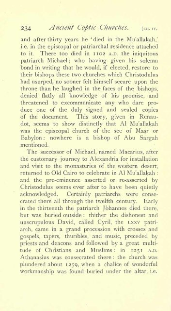Vol.I - The Coptic Orthodox Church