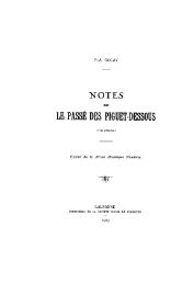 Notes sur le passé des Piguet-Dessous - Les pages de Jean-Luc ...