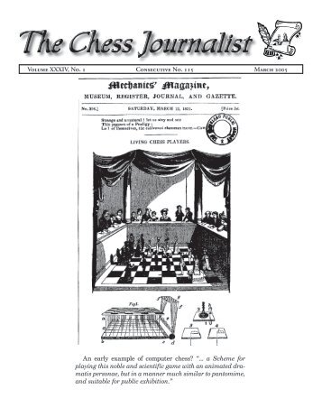 March - Chess Journalists of America