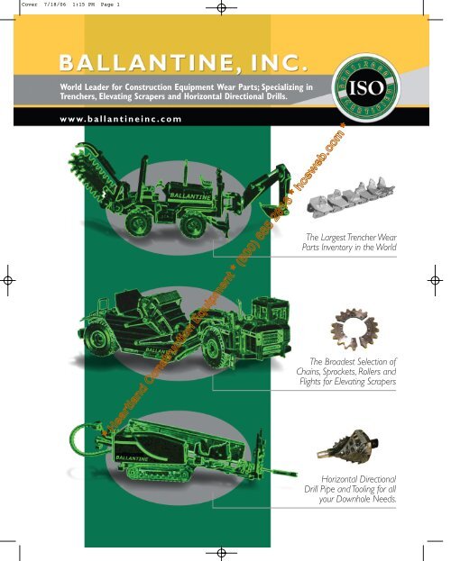 World Leader for Construction Equipment Wear Parts