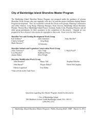 Public Hearing Draft (clean) - City of Bainbridge Island
