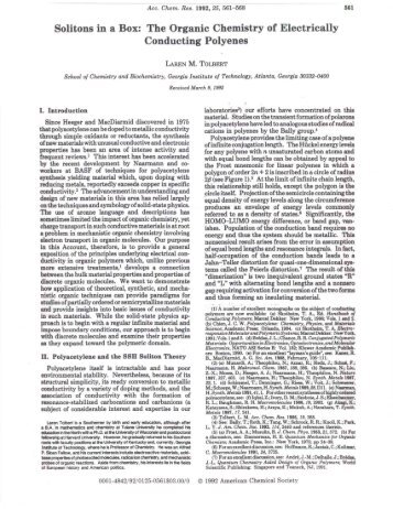 Acc. Chem. Res. 1992, 25, 561-568 - Department of Chemistry