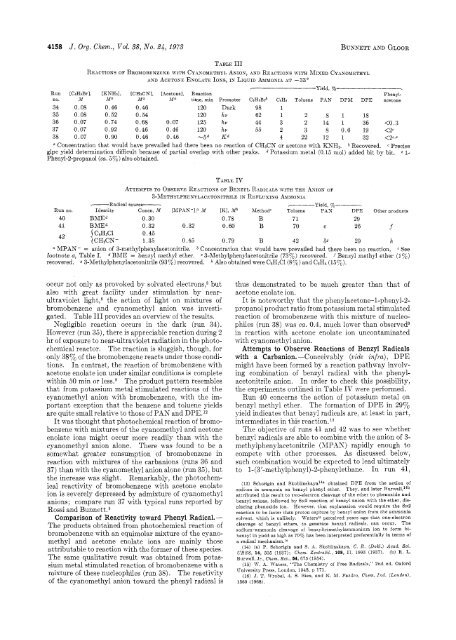 Sml Phenylation of Nitrile Carbanions, and Ensuing Reactions. A ...