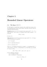 Bounded Linear Operators