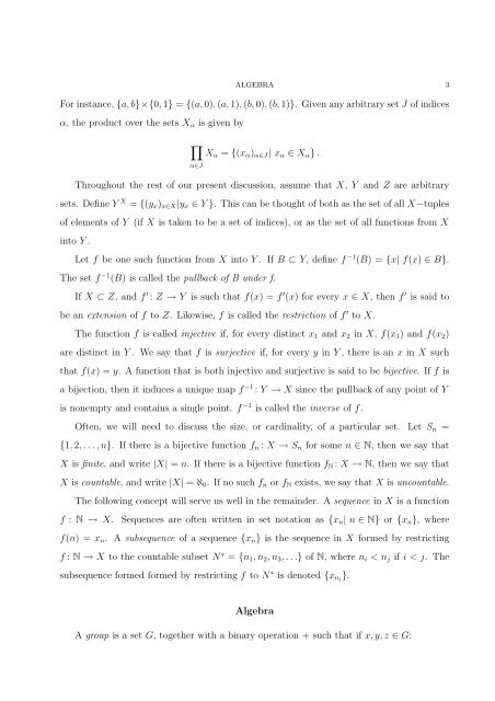 FIVE MAJOR RESULTS IN ANALYSIS AND TOPOLOGY Aaron ...
