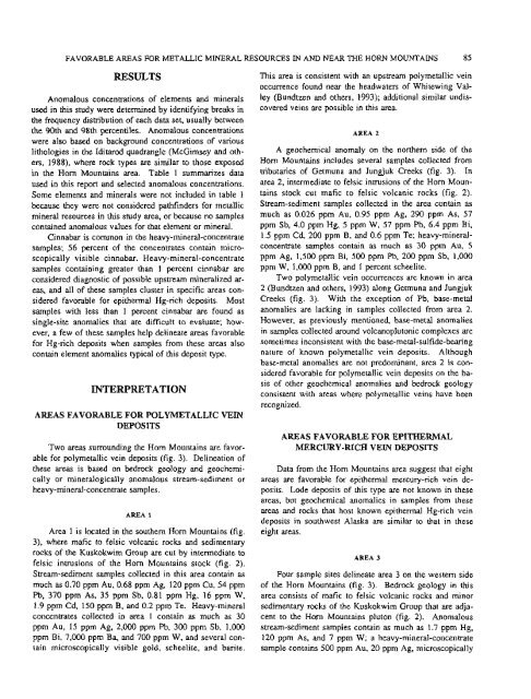 Geologic Studies in Alaska by the U.S. Geological Survey, 1992