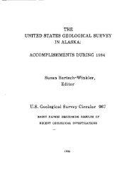 ＷＡ　HI -CAPACITY．45 GEOLOOICAL SURVEY S, M. ~ar-1 - Alaska Division of Geological