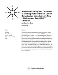 Analysis of Carbaryl and Carbofuran in Drinking ... - BGB Analytik AG