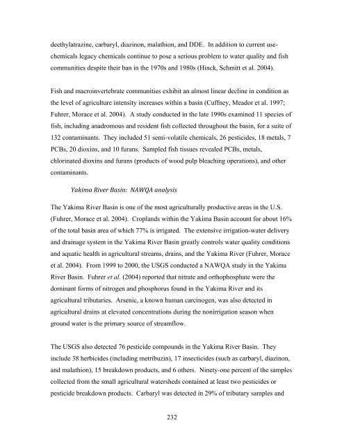 Carbaryl, Carbofuran, and Methomyl - National Marine Fisheries ...