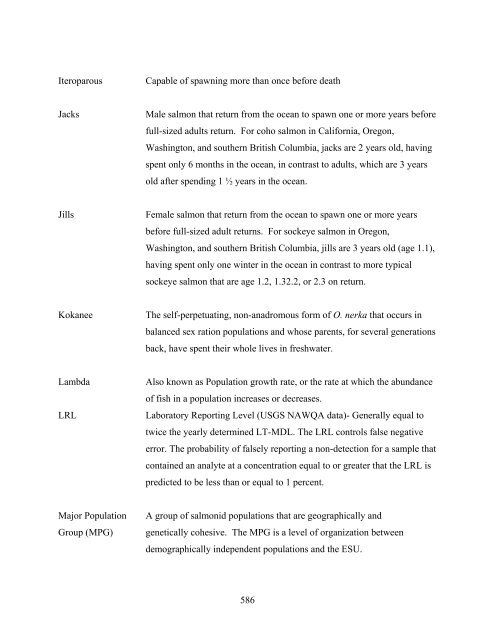 Carbaryl, Carbofuran, and Methomyl - National Marine Fisheries ...