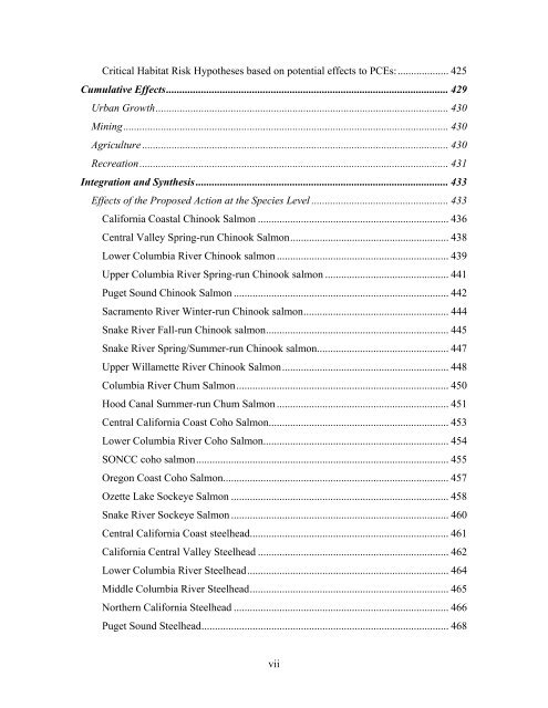 Carbaryl, Carbofuran, and Methomyl - National Marine Fisheries ...