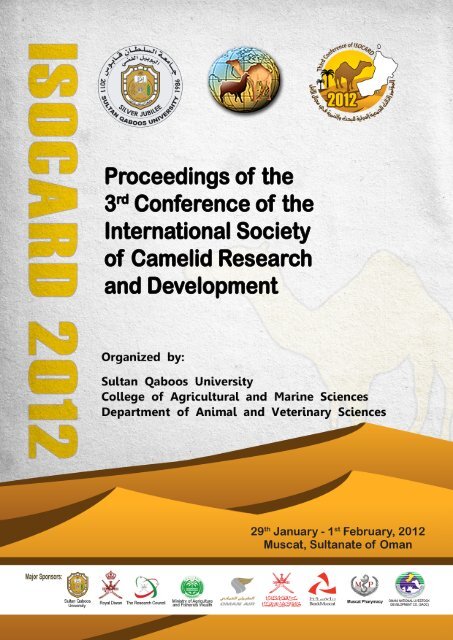 Proceedings of the 3rd Conference of the International Society of