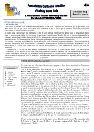 Numéro 104 Janvier 2005 - Communauté d'Aulnay-sous-Bois - Free