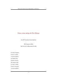 Notas a una cantiga de Pero Meogo - Aula de Letras