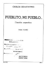 Guastavino - Pueblito, mi pueblo - Cancion Argentina.pdf