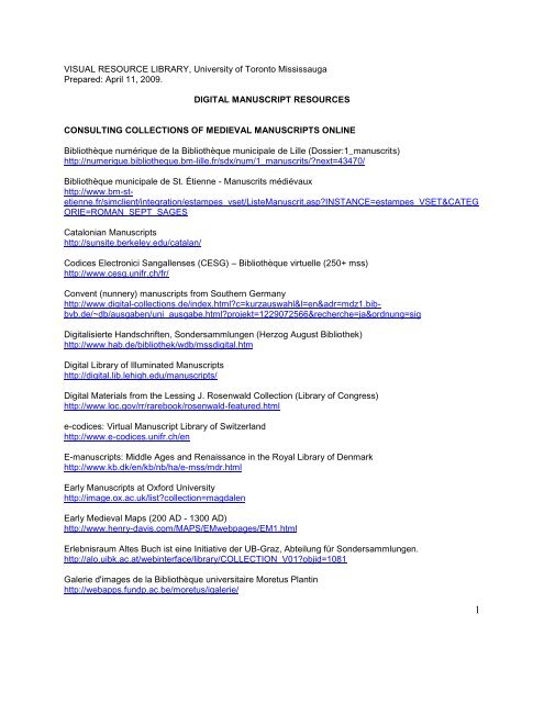 Manuscripts (pdf) - University of Toronto Mississauga