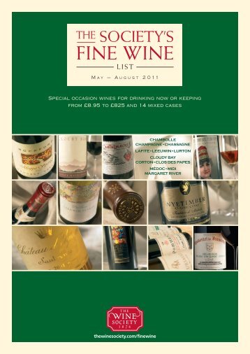 FINE WINE - The Wine Society