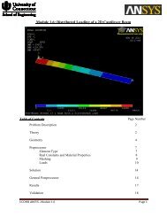 Module 1.6: Distributed Loading of a 2D Cantilever Beam