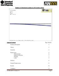 Module 1.9: Distributed Loading of a 3D Cantilever Beam Table of ...