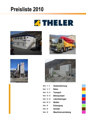 Beton - Theler AG