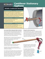 Cantilever Stationary Syphons - Kadant Inc.